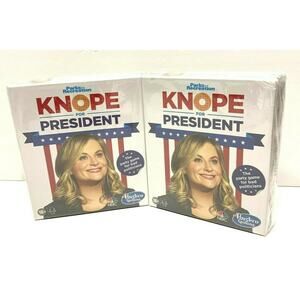 NBC Parks & Recreation Knope for President Party Card Game Pack of 2 NEW Sealed